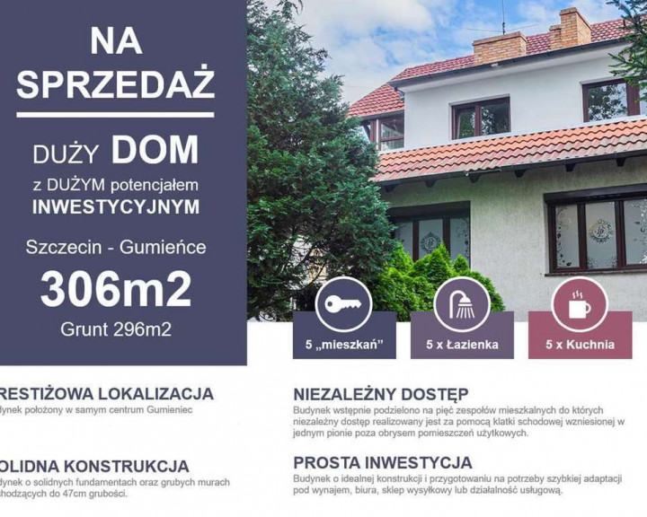 Dom Sprzedaż Szczecin Gumieńce
